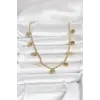 316L Çelik Gold Renk Yaşam Ağacı Model Kadın Kolye