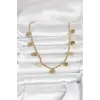 316L Çelik Gold Renk Yaşam Ağacı Model Kadın Kolye 5886