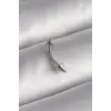 316L Çelik Gümüş Renk Çivi Model Piercing