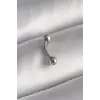 316L Çelik Gümüş Renk Topçuk Model Piercing