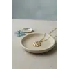 316L Çelik Zincir Gold Renk Shell Model Kolye