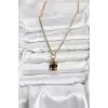 316L Çelik Zincir Gold Renk Vintage Model Kadın Kolye