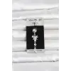 316L Cerrahi Çelik Sallantılı Zirkon Taşlı Model Göbek Piercing