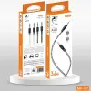 3.5mm Jack Hasır Aux Kablo BlueWolf MK-031