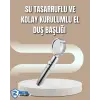 360° Ayarlanabilir Çok Fonksiyonlu Duş Başlığı