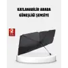 360° Ayarlanabilir Ön Cam Güneşliği – Pratik Kullanım ve Dayanıklı Yapı