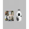 360 Derece Panoramik WiFi Kamera – Full HD Ev Güvenlik Sistemi