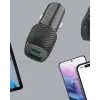 38W Çift Çıkışlı Araç Şarj Cihazı – Type-C ve USB PD Destekli