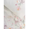3D Nakışlı Çift Kişilik Saten Nev Takımı Zephy Ekru