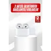 3.Nesil İOS Android Uyumlu Bluetooth 5.0 Beyaz Çağrı Cevaplama