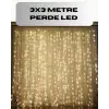 3x3 Perde LED Işık Şelale Model Özel Gün Dekoratif Aydınlatma