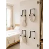 4 Adet Yapışkanlı Askı Çok Amaçlı Mutfak Banyo Düzenleyici Askılık