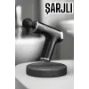 4 Başlıklı Darbeli Şarjlı Masaj Aleti Tabancası Kablosuz