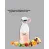 4 Bıçaklı Gıda Sınıfı Paslanmaz Çelik Taşınabilir Blender