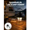 4 Fonksiyonlu Dekoratif Kamp Lambası – Tungsten Ampul, USB Çıkışlı Yeni Nesil