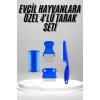 4lü Bit Evcil Hayvan Tarak Seti Kedi Köpek Bit Tarak Seti Pire Tarağı