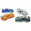 4Lü Set Spor Araba GT-500 Sürtmeli Işıklı Sesli Plastik 18cm - 1 ADET