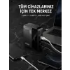 4 Portlu GaN Masaüstü Hızlı Şarj İstasyonu