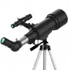 400x70mm Açıklıklı Refrakter Teleskoplar (15x150x), Telefon Adaptörlü Reflex