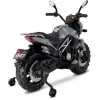 447 Motocross Akülü Motorsiklet 12V Gri