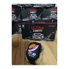 49mm Siyah Kasa ve Turuncu Silikon Kordonlu Akıllı Saat - Sesli Görüşme ve SIM Kart Desteği