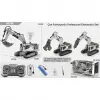 4D-E3 METAL DEĞİŞEBİLEN 3 BAŞLIKLI DUMAN ATAN İŞ MAKİNASI