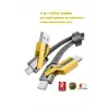 4in1 PD 65 Watt Type-C/27 Watt iPhone Halat Örgü Kırılmaz Uç 1MT Hızlı Şarj ve Data Kablosu fp98