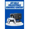 4K Android Smart Wi-fi Çift Kollu Projeksiyon Game Box Kumandalı Taşınabilir Yeni Nesil