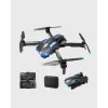 4K Kamera Özellikli Katlanabilir Drone Wi-Fi ve Yükseklik Sabitlemeli