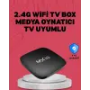 4K UHD Android Medya Oynatıcı 8 GB Hafıza 2 GB RAM Wi-Fi Destekli