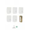 5li Penye Soket Kutulu Basic Çorap 10131 Ekru