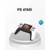 520 Klasik Oyunlu P5™ ControllerView Retro Konsol – Şarjlı,  Ergonomik Tasarım