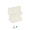 6Lı Basic Penye Soket Çorap 10101 Ekru