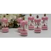 6lı Ufak Atlı Karınca Açık Pembe Mz235-1