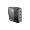 65w Masaüstü 4 Portlu Hızlı Şarj  İstasyonu 2xusb-a, 2xtype-c Giriş,1,5 Mt. Kablo