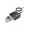 65w Masaüstü 4 Portlu Hızlı Şarj  İstasyonu 2xusb-a, 2xtype-c Giriş,1,5 Mt. Kablo