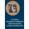 12 Parça Manikür Pedikür Seti Özel Deri Çanta El Ayak Bakımı Akne ve Sivilce Temizleme