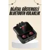 Kablosuz Şarj Göstergeli Powerbank Özellikli Bluetooth Kulaklık Çağrı Cevaplayabilen