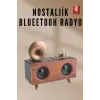Nostaljik Radyo Bluetooth Bağlantılı Şarjlı Yüksek Ses Kaliteli