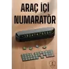 Araç İçi Numaratör Numaralık Torpido Üstü Açılır Kapanır Telefon Numarası Bırakma