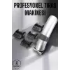 4 Taraklı Taşınabilir Profesyonel Saç ve Sakal Kesme Tıraş Makinesi