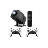 Retro Video Oyunu Konsolu Android Tv El Oyun Konsolu WIFI Taşınabilir Projeksiyon Cihazı
