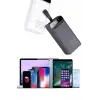 Hızlı Taşınabilir 50.000 Mah Powerbank Led Ekran Android ve İOS Uyumlu