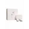 Yeni Nesil Bluetooth Kulaklık Beyaz Çağrı Cevaplayabilen Kablosuz