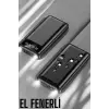Powerbank 20.000 Mah Dijital Göstergeli LCD Ekran Uzun Pil Ömrü