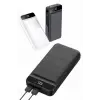 50.000 Mah Powerbank Turbo Hızlı Led Göstergeli Android İOS Uyumlu Taşınabilir Askılı
