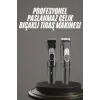Pro Şarjlı Saç Sakal Tıraş Makinesi Ense Kesme Makinesi Lazer Öncesi Kısaltma