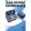 Dijital Göstergeli Bluetooth Bağlantılı Kulaklık Dokunmatik Kontrol