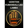 Led Işık El İşareti Araç Camı İçin Uzaktan Kumandalı