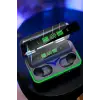 Powerbank Özellikli Kablosuz Bluetooth Kulaklık RGB Işıklı